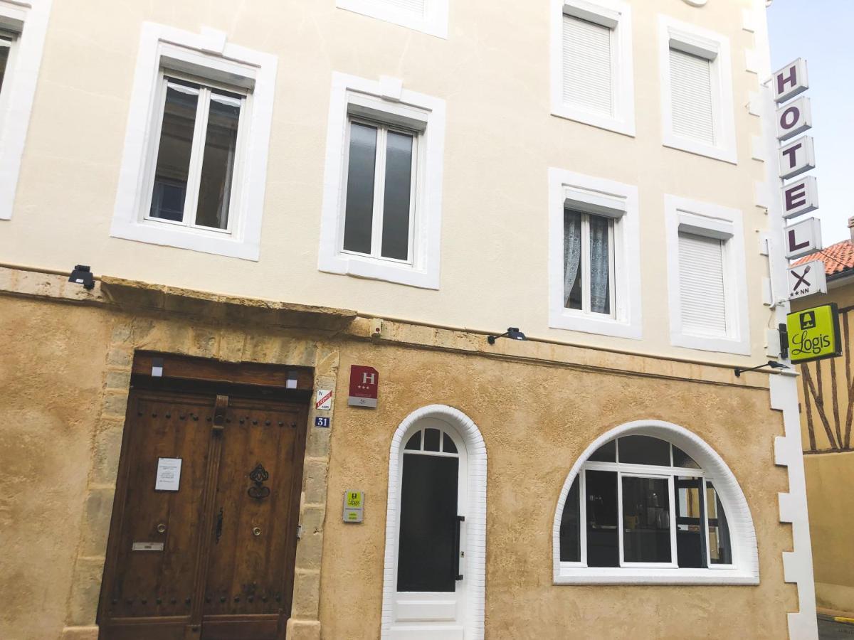 Logis Hôtel Restaurant Métropole Mirande (Gers) Exterior foto